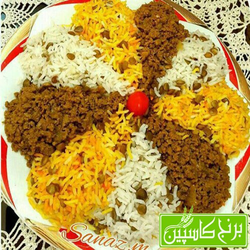 تزیین برنج مجلسی عید 98
